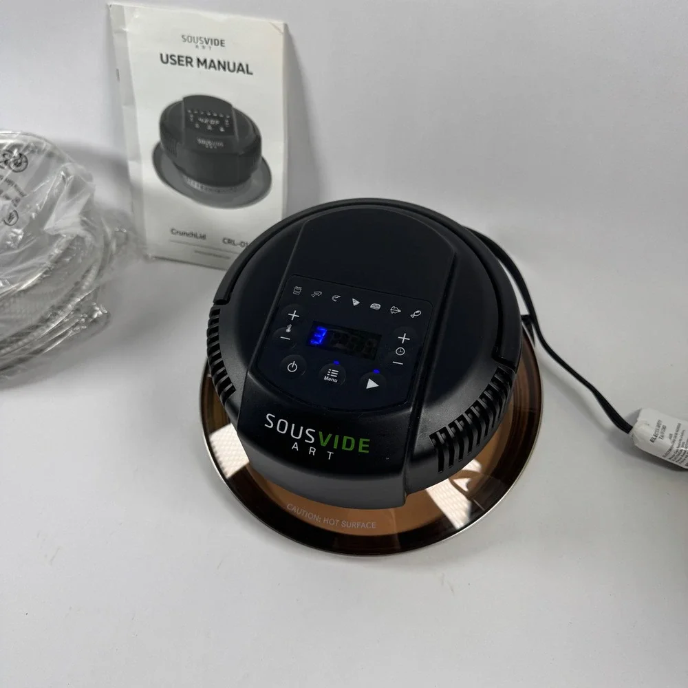 SousVide Art CrunchLid Air Fryer Lid for Pots Open Box Unused (read description)